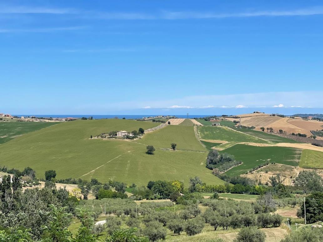 Locanda Belvedere Saludecio Eksteriør billede